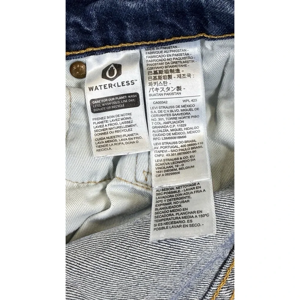 Vintage Levi's Premium 514 Straight Fit Jeans‎ Men 34x32 Medium Wash Denim